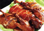 Fried Whole Duck — Chinese dish at Pokhara Chinese Restaurant